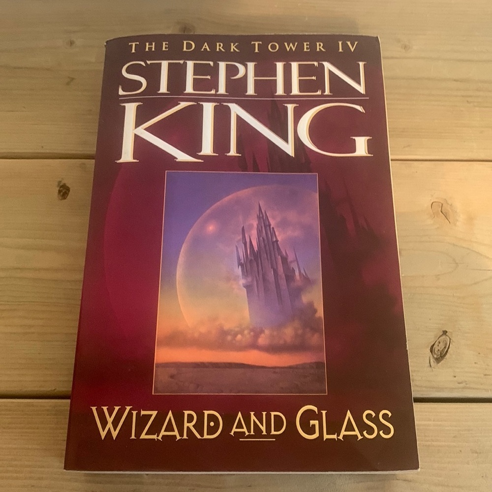 Vintage Stephen King Book Wizard And Glass The Dark Tower Series Book 4